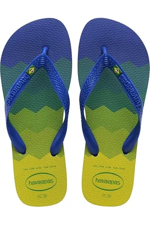 Havaianas Brasil Fresh, Tongs unisexes pour adultes, Bleu marine, bleu marin, 34 EU
