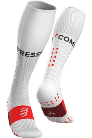 Compressport Chaussettes de Compression Full Socks Run - Soutien des Muscles - Running et Triathlon - Pour Entraînement et Compétition - Ultra légère
