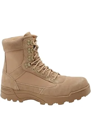 Brandit 9 Eyelet Tactical Boots, color: camel, size: 50