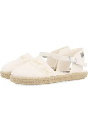 Gioseppo ESPADRILLES BLANCHES DE STYLE ESPADRILLE AVEC BRODERIE ET DÉTAILS EN JUTE POUR FILLE ET GARÇON COMITINI
