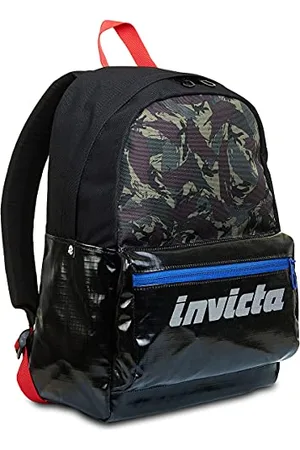 Invicta Sac à Dos, Barly Sac à Dos Écologique, Sac à Dos Décontracté, Unisexe, Taille Unique, design Italien Vert