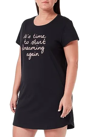 Triumph Nightdresses NDK 02 X Night Shirt Femme, BLACK, 38