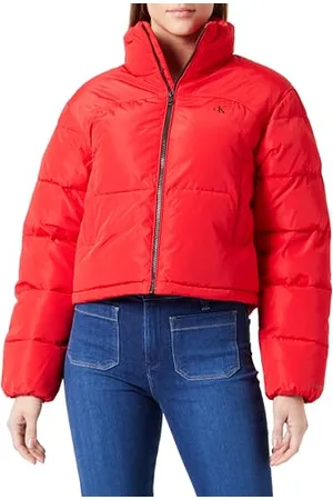 Calvin Klein Jeans Non Down Cropped Puffer J20J222340 Vêtements d