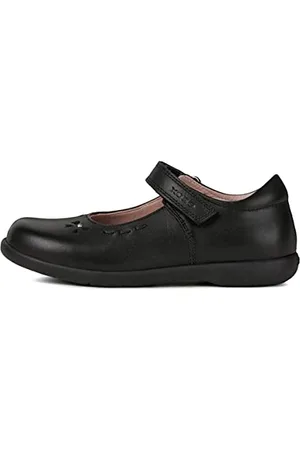 Geox Fille J Naimara Girl A Ballerines, Black, 34 EU