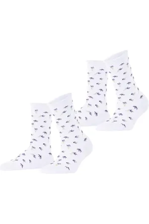 ESPRIT Petite Flowers Multipack W So viscose fantaisie lot de 2 paires, Chaussettes Femme, , 39-42
