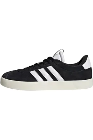 adidas Femme VL Court 3.0 Shoes Chaussures, Core Black/Cloud White/Gold Metallic, 36 2/3 EU