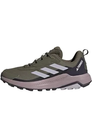 adidas Femme Terrex Anylander Hiking Shoes Chaussures de randonnée, Olive Strata/Silver Dawn/Amber Tint, 36 EU