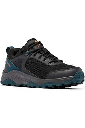 Columbia TRAILSTORM ASCEND WATERPROOF Chaussures Basses De Randonnée Et Trekking imperméables Homme, Noir (Black x Night Wave), 42 EU