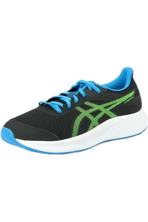 Asics Patriot 13 GS Sneaker, Noir (Black Electric Lime), 39.5 EU