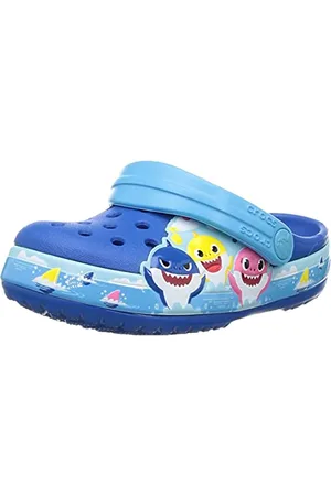 Crocs FL Baby Shark Band Clog T, Sabot Mixte Enfant, , 22/23 EU