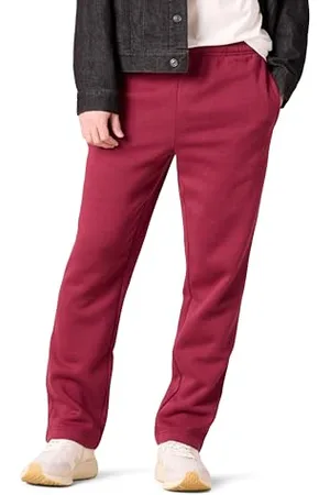 Amazon Pantalon de Survêtement en Polaire à Bas Ouvert (Existe en Grandes Tailles) Homme, , S