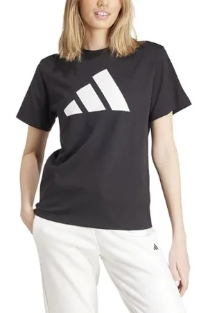adidas Femme PWR 3 Graphic Tee, Black, XS