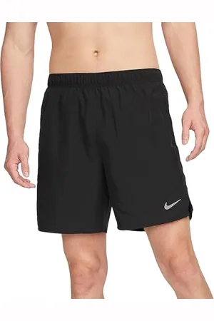 Nike DF Challenger Short, Noir/Noir/Noir/éléments réfléchissants S, XXL Homme