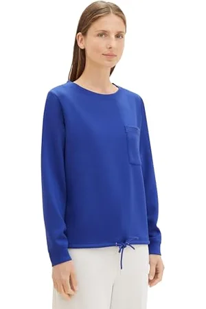 TOM TAILOR 1039113 Maillot de survêtement, 25386-Crest Blue, XXXL Femme