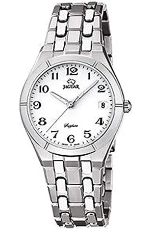 Jaguar J671/6 Montre de la Collection Woman, boîtier de 32 mm Blanc avec Bracelet en Acier pour Femme
