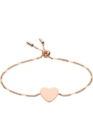 Fossil Bracelet Pour Femmes Classics, Longueur Intérieure Min. 165mm Bracelet En Acier Inoxydable Or Rose, JF02965791