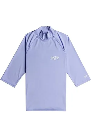 Billabong Tropic Surf - Camiseta de Surf de Manga Corta Con Protección Solar UPF 50 Para Mujer