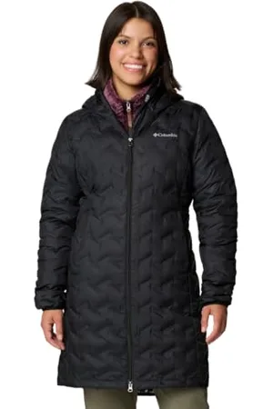 Columbia Delta Ridge II, Veste Longue Déperlante pour Femme