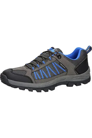 LICO Mixte Fraser Chaussure de Course Tout Terrain, Grau/Blau, 45 EU
