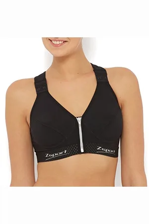 ZSPORT Zbra Silver Soutien-Gorge de Sport Femme, , FR : 85B (Taille Fabricant : 85B)