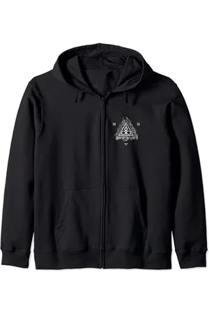 Lamb of God Omens Raven Front Back Print Sweat à Capuche