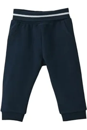 QS by s.Oliver Junior 2142747 Pantalon de survêtement avec Ceinture repliée, , 86 cm Garçon