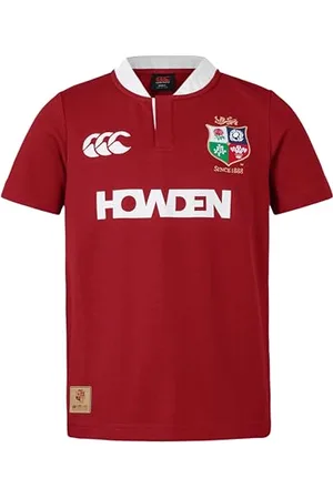 Canterbury British and Irish Lions SS Classic Chemise, Dahlia Rouge, L Mixte
