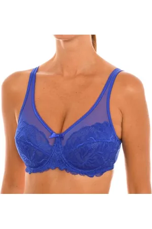Dim Soutien-Gorge Femme avec Armatures Generous Essentiel x1, Bleu, 95C