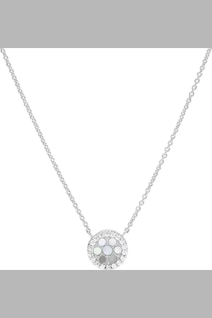 Fossil Collier Pour Femmes En Argent Fin, Longueur : 40Cm + 2.54Cm + 2.54Cm Collier En Argent Fin, JFS00520040