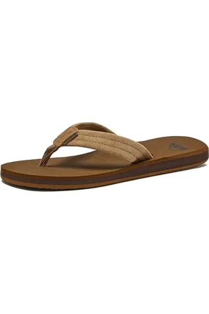 Quiksilver Sandales - Homme, Multicolore (TAN - SOLID), 43 EU