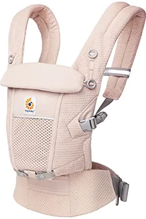 Ergobaby Porte-Bébé Adapt pour nouveau-nés, dès la naissance, porte-bébé ergonomique 3 positions en Mesh SoftFlex pour portage ventral et dorsal