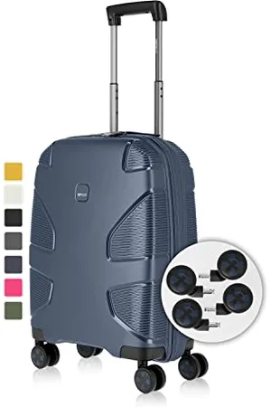 IMPACKT Valise Rigide IP1 à 4 Roues en matériau recyclé avec roulettes à clic interchangeables, , 76 cm (Größe L), Casual