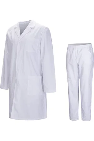 MISEMIYA Uniformes Unisexe- Uniforme Médical avec Haut et Pantalon - Large