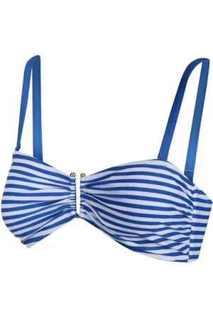 Regatta Haut de Bikini Aceana avec Lanières de Serrage Ajustables Swimwear Femme Strong Blue RNUM FR: L (Taille Fabricant: 16)