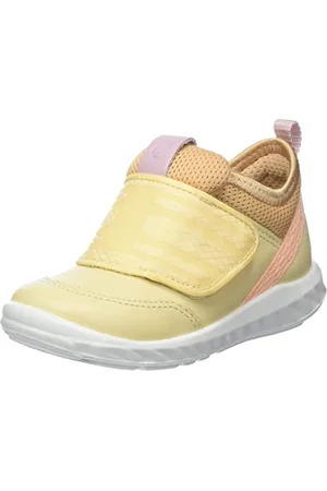Ecco Bébé Fille SP 1 Lite Shoes, Straw/Powder, 19 EU