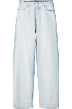 NAME IT NLFFRONTIZZA DNM HW Straight Pant Pantalons, , 158 Les Filles
