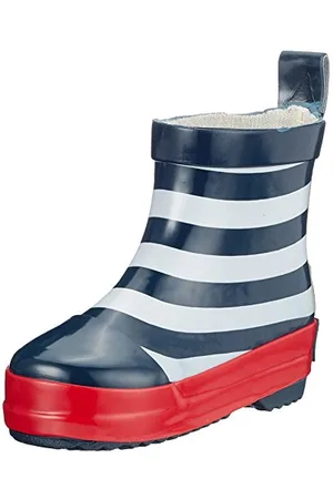 Playshoes Bottes En Caoutchouc Basses Bottes de pluie Mixte Enfant, , 18 EU
