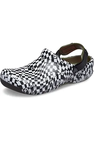 Crocs Unisexe Adulte Bistro Pro LiteRide Graphic Clog Sabots, Black/White, 48/49 EU