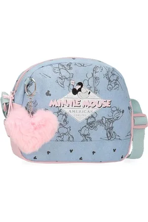 Disney Joumma Bags Minnie American Darling Trousses, bandoulières, et Rose, Organiser et Transporter des Crayons et des stylos, Plusieurs Compartiments., , Bandoulière