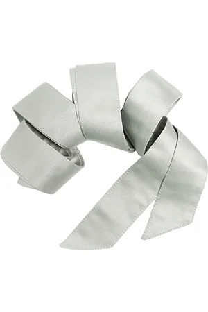 Maya Deluxe Womens Belt Ladies Satin Sash Waist Tie Ribbon Bow Accessory for Bridesmaids Bridal Wedding Prom Evening Occasion Ceinture, , S-M De Las Mujeres