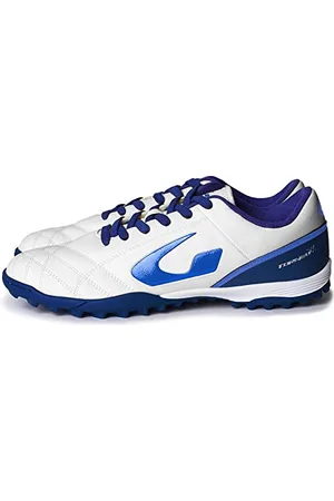 GEMS Mixte TORNEO X Sneaker, Blanc Bleu Bleu Clair, 41 EU