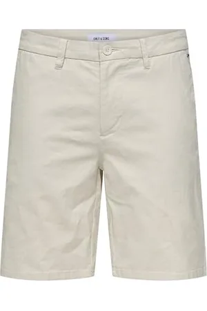 Only & Sons ONSMARK 0011 Cotton Linen Shorts Noos Chino, , M Homme