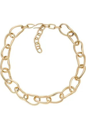 Skagen Anja Pebbles SKJ5008710 Collier pour femme en métal doré, taille unique, Laiton, Pas de gemme
