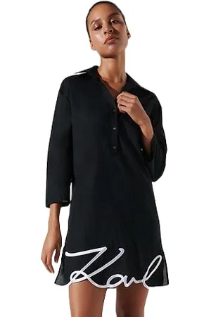 Karl Lagerfeld Karl DNA Signature Robe de Plage, , S Femme
