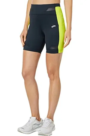 Brooks 221565044 Run Visible 6" Short Tight Shorts Femme Asphalt/Nightlife Taille 35