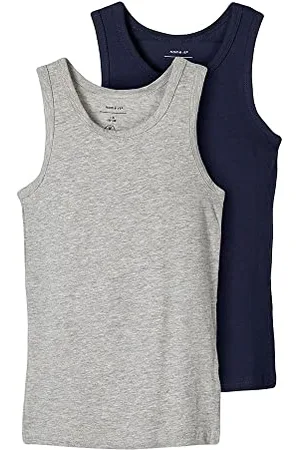 NAME IT Garçon Nkmtank Top 2p Noos Sous-vêtement, , 134 EU