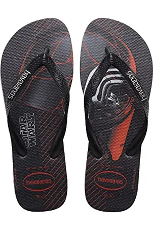 Havaianas Mixte Star Wars Tongues, Noir Blanc Noir, 35/36 EU