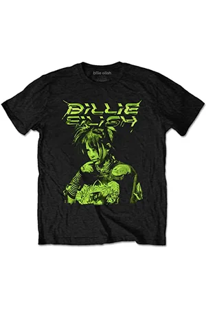 Billie Eilish Shirt Illustration Officiel Unisexe , Mixte
