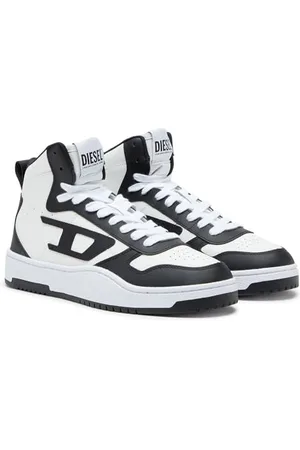 Diesel _Ukiyo S-Ukiyo V2 Mid Sneakers_Shoes_Noir/Blanc_45 EU