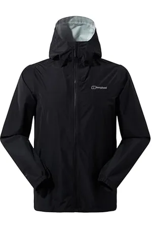 Berghaus Veste de pluie imperméable standard pour homme Hydroshell Deluge 3.0 noir/noir